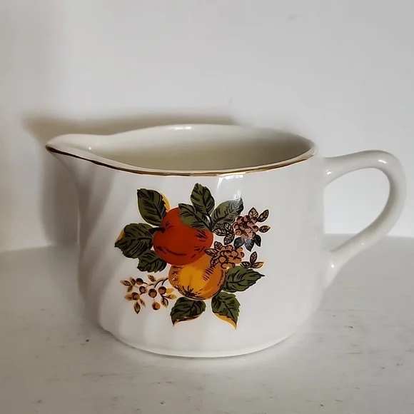 Enoch Wedgwood Tea Set, ENGLISH HARVEST Teapot Cream Sugar Bowl Set, England - Picture 5 of 7